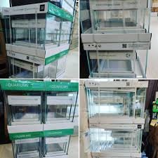 Ultra clear shop glass aquarium